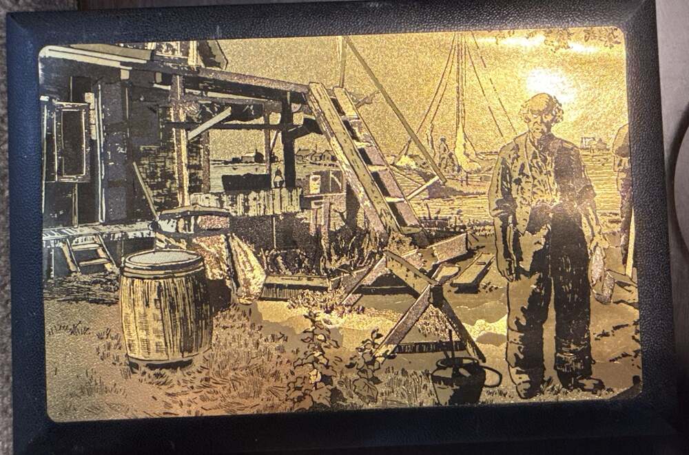 Lionel Barrymore Gold Set 2 Foil-Etched Decks-Brown and Bigelow Archives